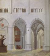 Pieter Jansz Saenredam Interior of the Church of St Bavon at Haarlem (mk05) china oil painting reproduction